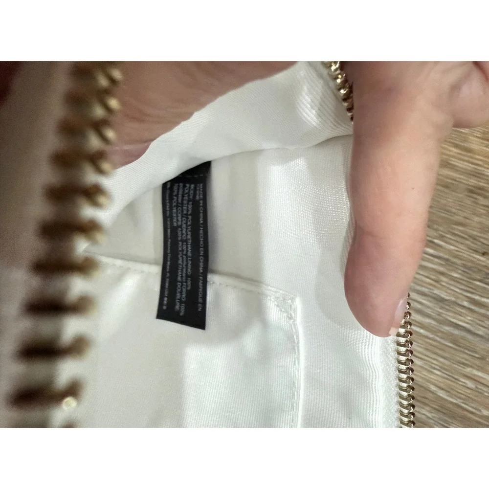 White House Black Market Floral Studded Wristlet Clutch Whimsigoth Cottagecore - Picture 6 of 6